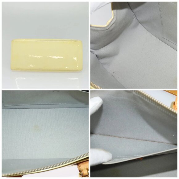 LOUIS VUITTON Monogram Vernis Rosewood Avenue Hand Bag Perle M93508 Auth ep9757 - Picture 15 of 15